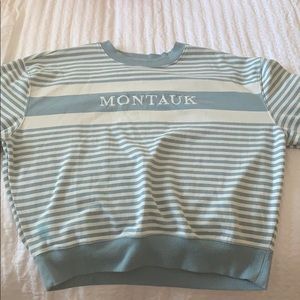 Oversized Striped Montauk sweatshirt